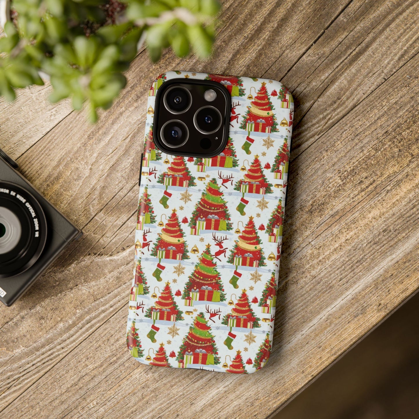 Festive Phone Case for Holiday Cheer, Christmas Gift, Phone Cover, Winter Decoration, Santa Claus Design