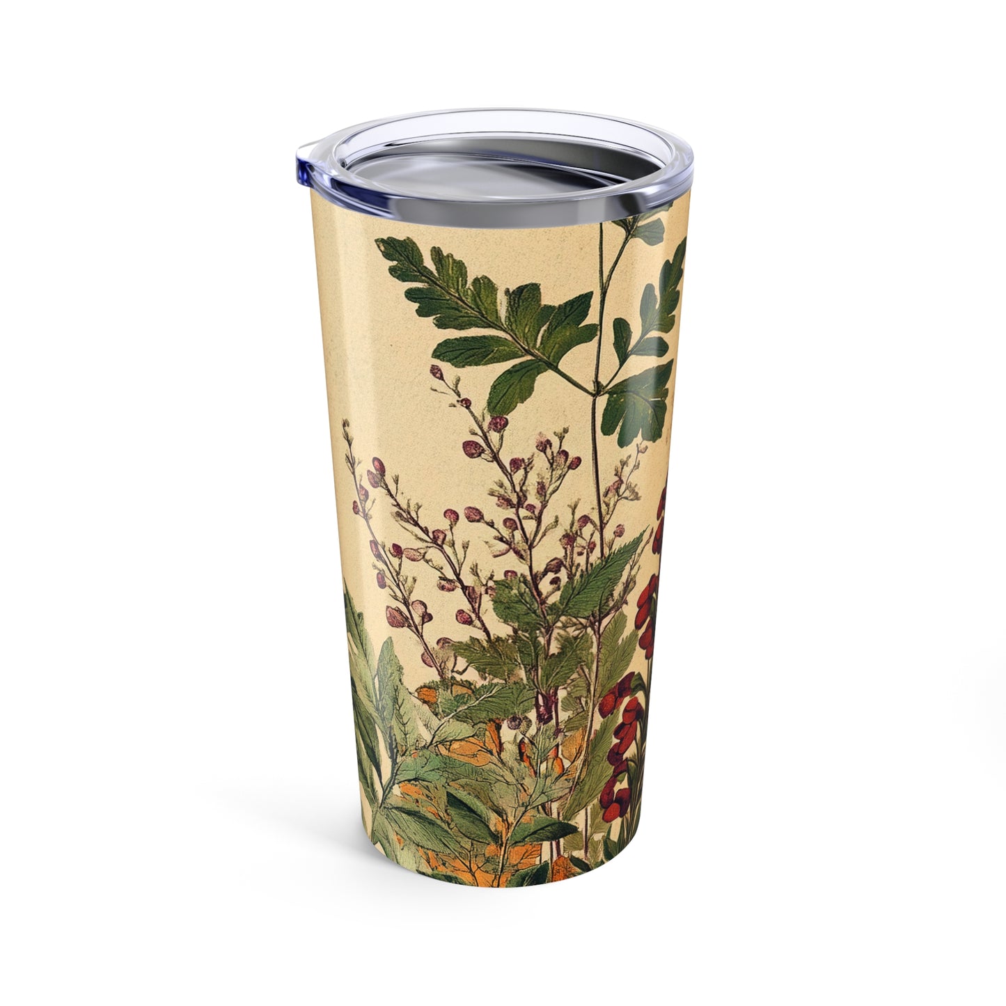 Botanical 20oz Tumbler – Vintage Floral Insulated Travel Cup