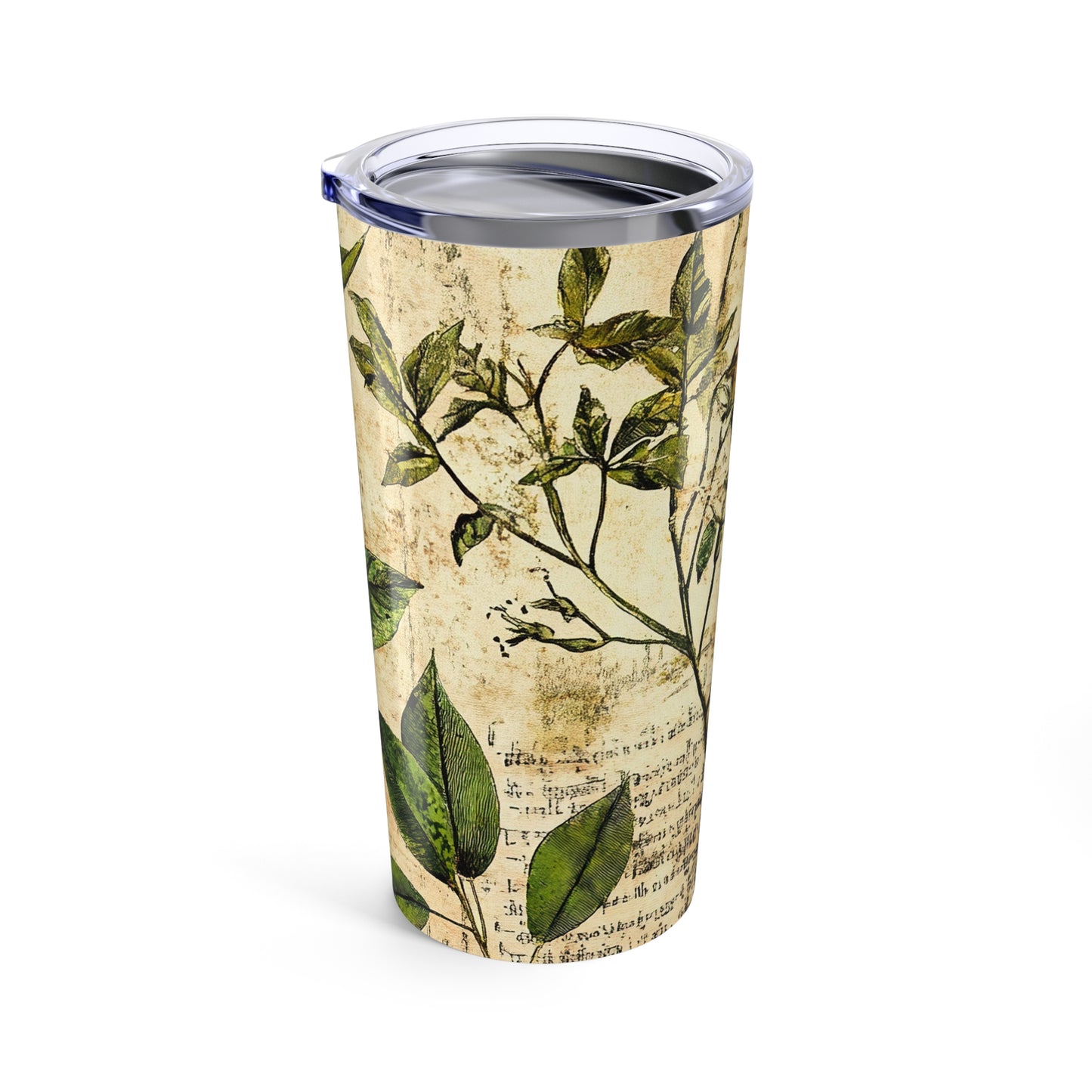 Botanical 20oz Tumbler – Vintage Floral Insulated Travel Cup