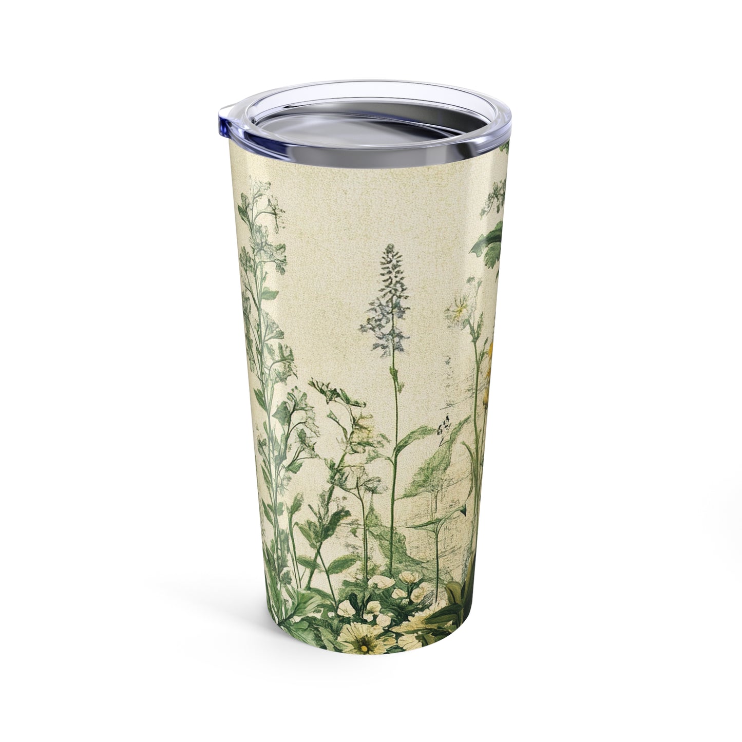 Botanical 20oz Tumbler – Vintage Floral Insulated Travel Cup