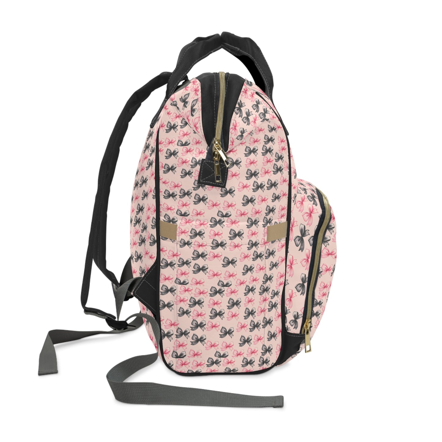Stylish Multifunctional Diaper Backpack for Moms, Chic Baby Bag, Stylish Diaper Bag, Trendy Baby Shower Gift, Versatile Nursery Bag