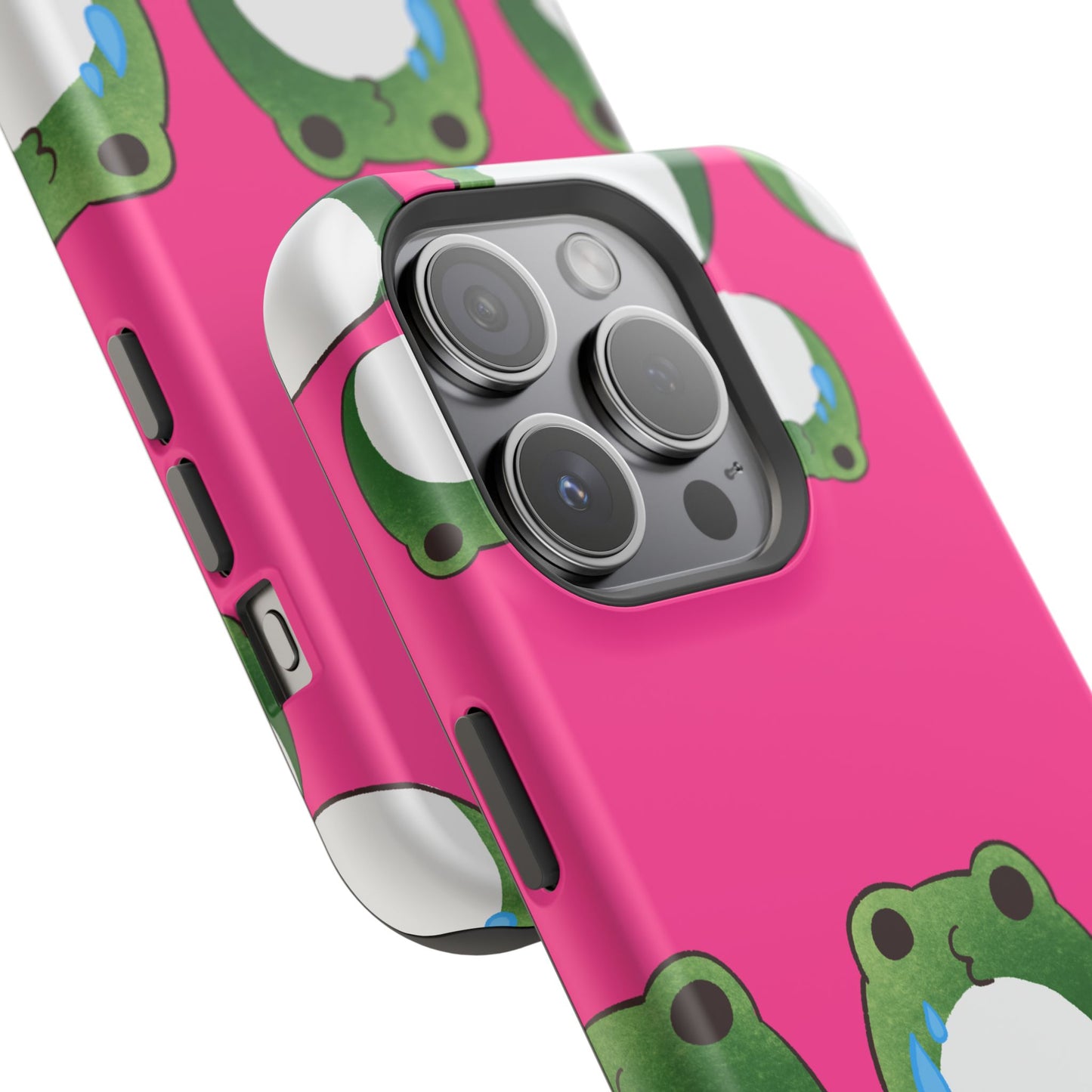 Colorful Frog Phone Case, Cute Protective Phone Cover, Fun Kawaii Mobile Accessories.