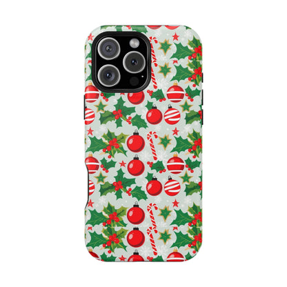 Festive Holiday Phone Case - Magnetic Impact-Resistant, Christmas Decor, Gift for Mom, Winter Vibes, Unique Phone Accessories