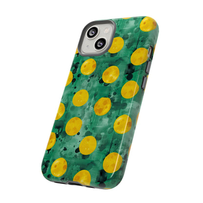 Tough Cases With a Green Color And Yellow ,A Perfect Gift For A Girl