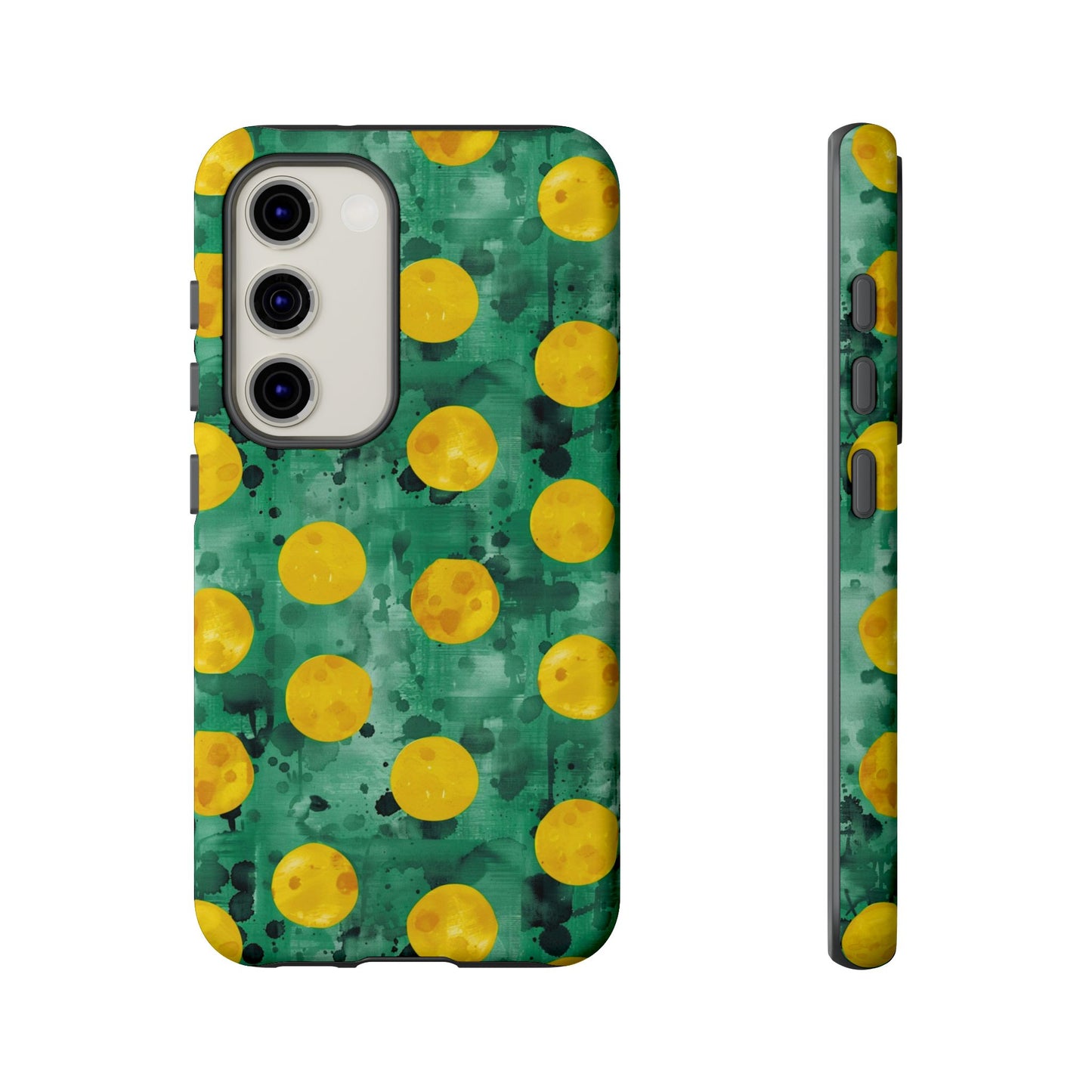 Tough Cases With a Green Color And Yellow ,A Perfect Gift For A Girl