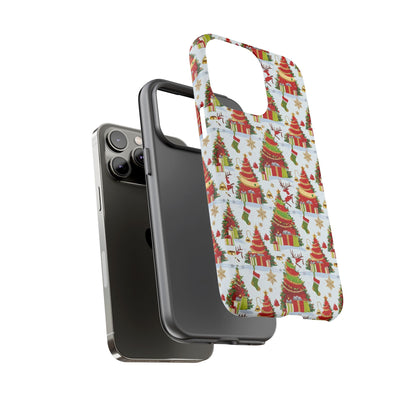 Festive Phone Case for Holiday Cheer, Christmas Gift, Phone Cover, Winter Decoration, Santa Claus Design