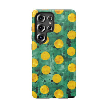 Tough Cases With a Green Color And Yellow ,A Perfect Gift For A Girl