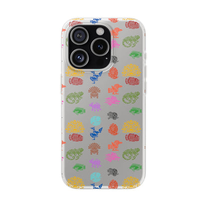 Colorful Animal Flexi Cases for Phones | Gift for Animal Lovers