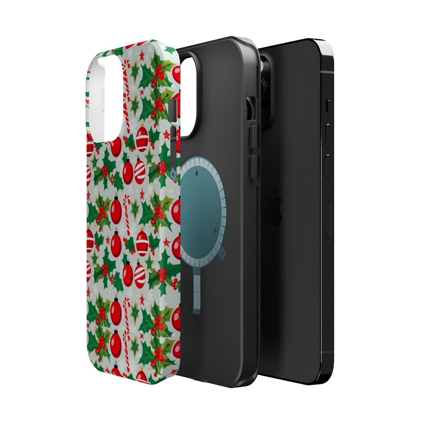 Festive Holiday Phone Case - Magnetic Impact-Resistant, Christmas Decor, Gift for Mom, Winter Vibes, Unique Phone Accessories