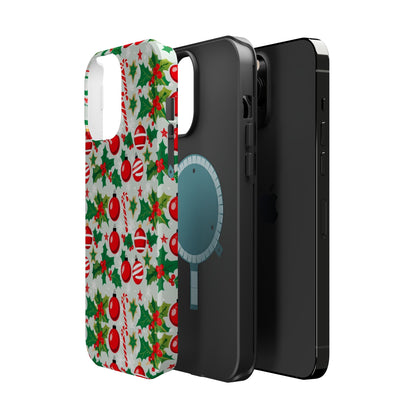 Festive Holiday Phone Case - Magnetic Impact-Resistant, Christmas Decor, Gift for Mom, Winter Vibes, Unique Phone Accessories