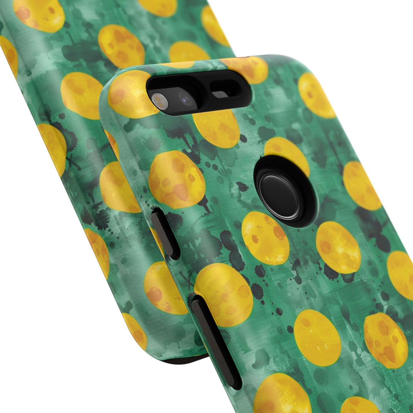 Tough Cases With a Green Color And Yellow ,A Perfect Gift For A Girl