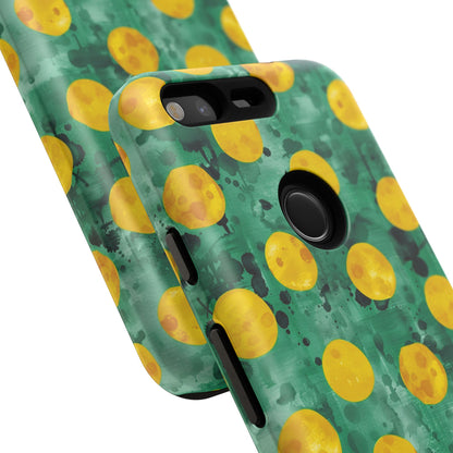 Tough Cases With a Green Color And Yellow ,A Perfect Gift For A Girl