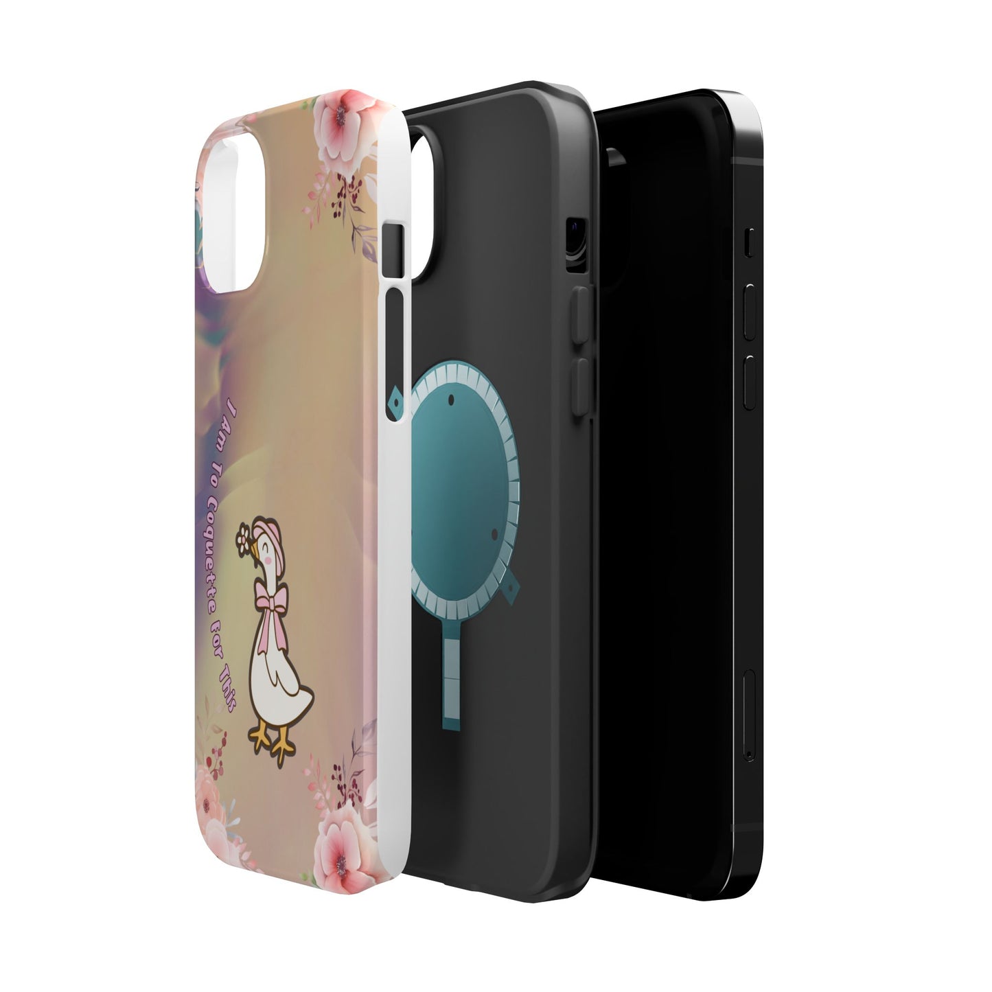 Magnetic Impact-Resistant Cases for animals lovers and coquette girl ,perfect gift for her .