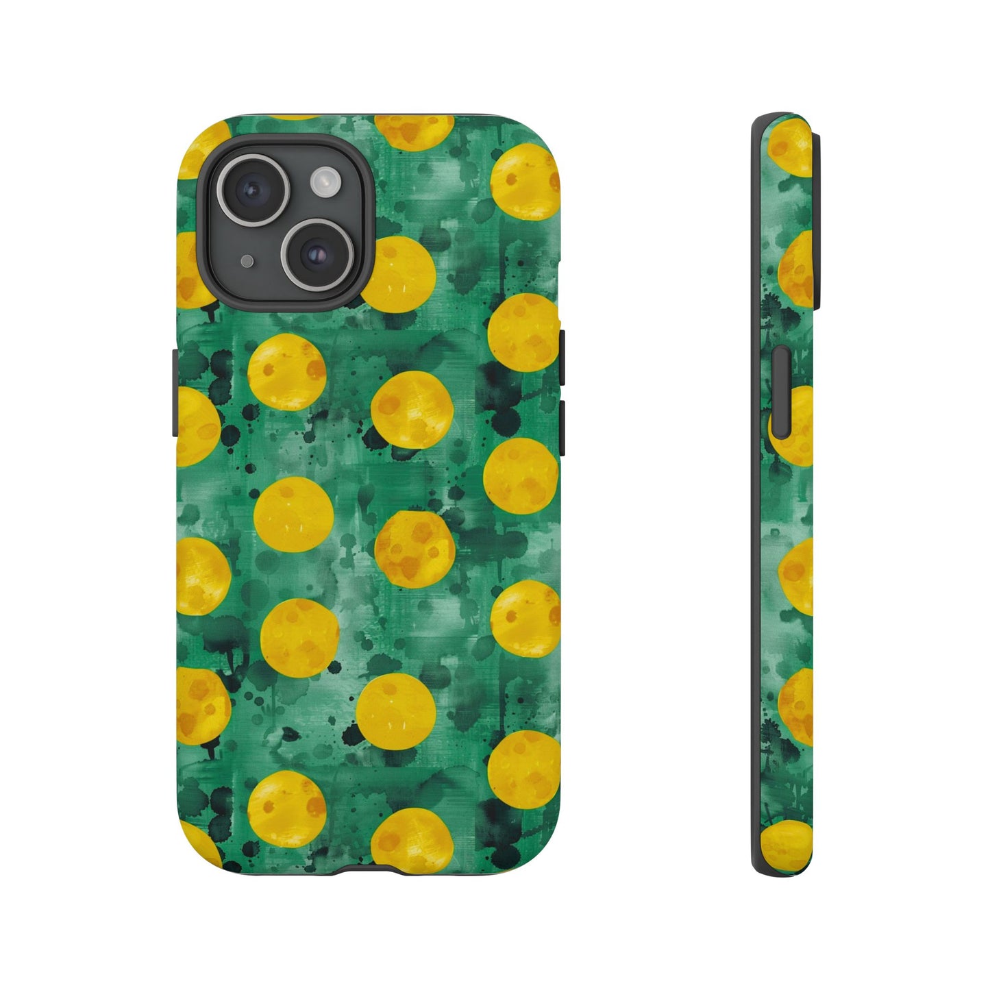 Tough Cases With a Green Color And Yellow ,A Perfect Gift For A Girl