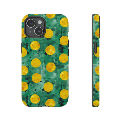 Tough Cases With a Green Color And Yellow ,A Perfect Gift For A Girl