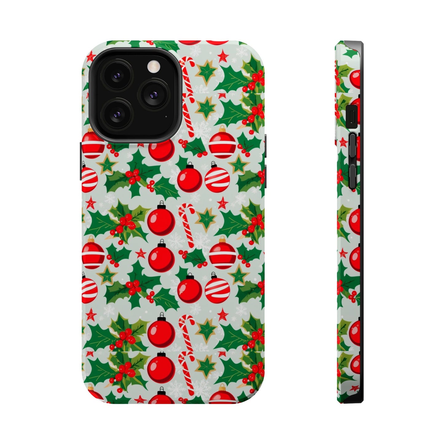 Festive Holiday Phone Case - Magnetic Impact-Resistant, Christmas Decor, Gift for Mom, Winter Vibes, Unique Phone Accessories
