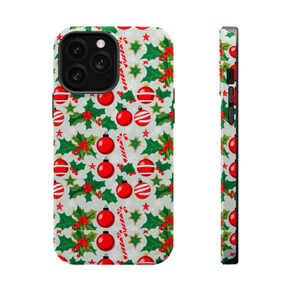 Festive Holiday Phone Case - Magnetic Impact-Resistant, Christmas Decor, Gift for Mom, Winter Vibes, Unique Phone Accessories