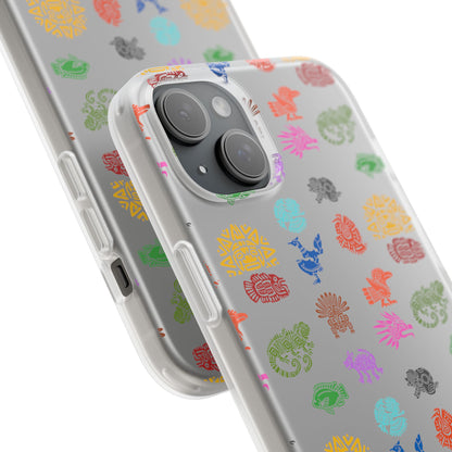 Colorful Animal Flexi Cases for Phones | Gift for Animal Lovers