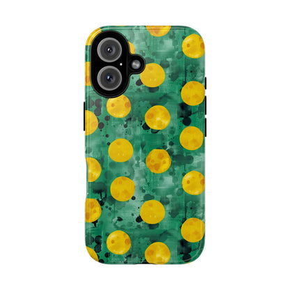 Tough Cases With a Green Color And Yellow ,A Perfect Gift For A Girl