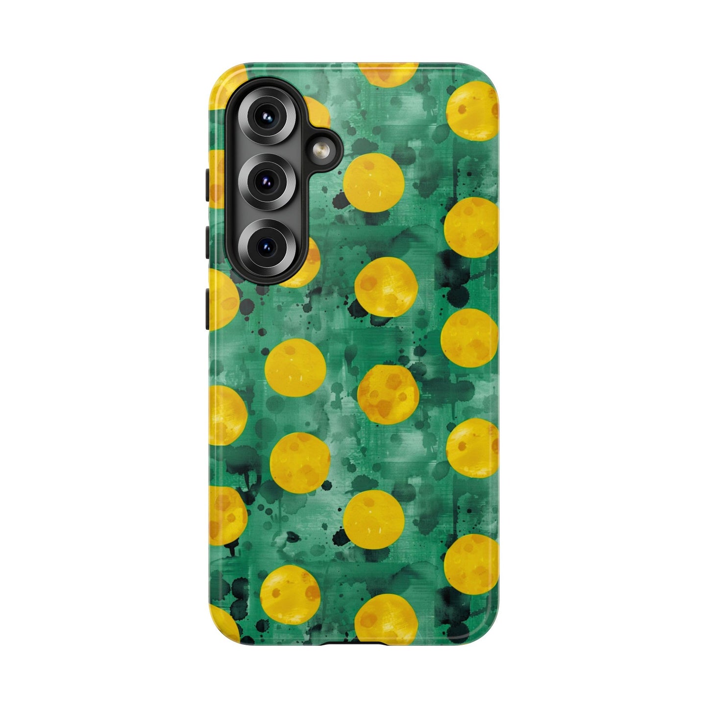 Tough Cases With a Green Color And Yellow ,A Perfect Gift For A Girl