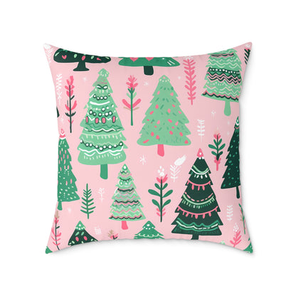 Christmas Tree Decorative Pillow, Holidays Gift For The Love Ones