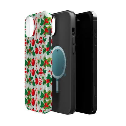 Festive Holiday Phone Case - Magnetic Impact-Resistant, Christmas Decor, Gift for Mom, Winter Vibes, Unique Phone Accessories