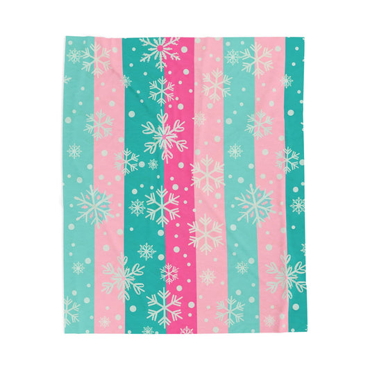 Winter Wonderland Velveteen Plush Blanket