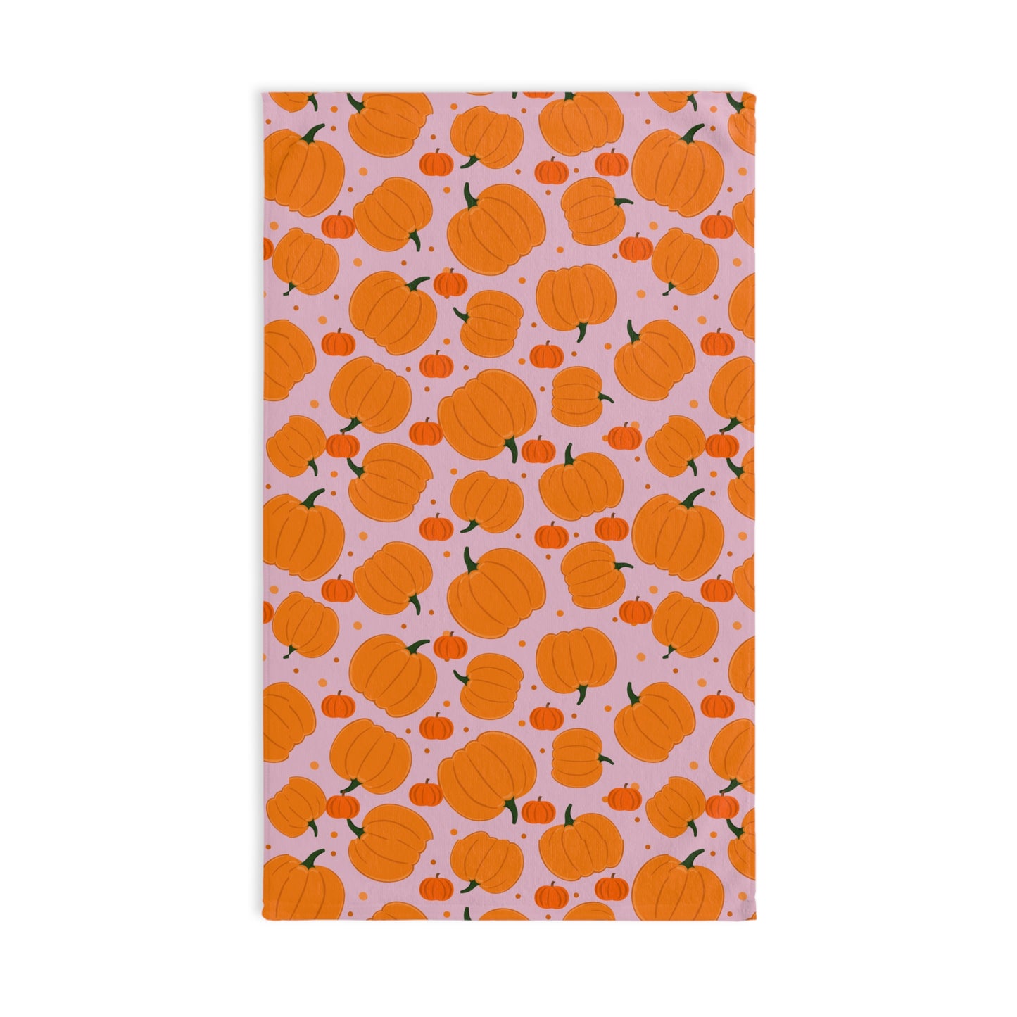 Fall Pumpkin Hand Towel, Seasonal Kitchen Decor, Thanksgiving Gift, Autumn Home Essentials, Fruit Pattern Towel