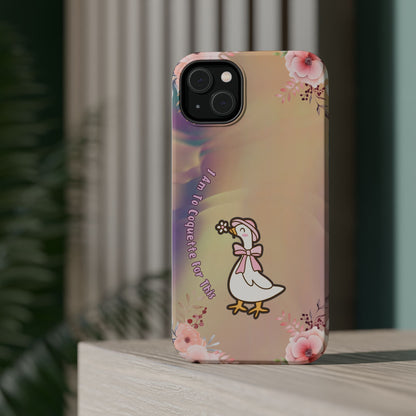 Magnetic Impact-Resistant Cases for animals lovers and coquette girl ,perfect gift for her .