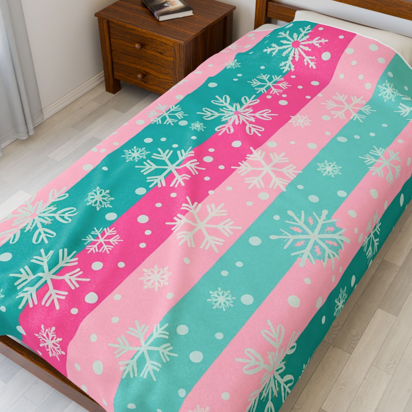 Winter Wonderland Velveteen Plush Blanket