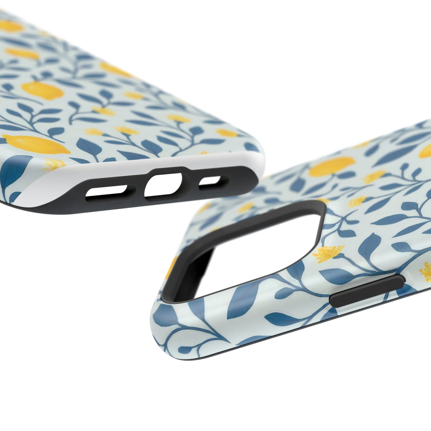 Phone Case — Lemon Branch Magnetic Impact-Resistant Case IPhone Case For Girl,Summer Vibes.