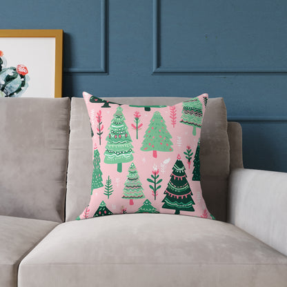Christmas Tree Decorative Pillow, Holidays Gift For The Love Ones