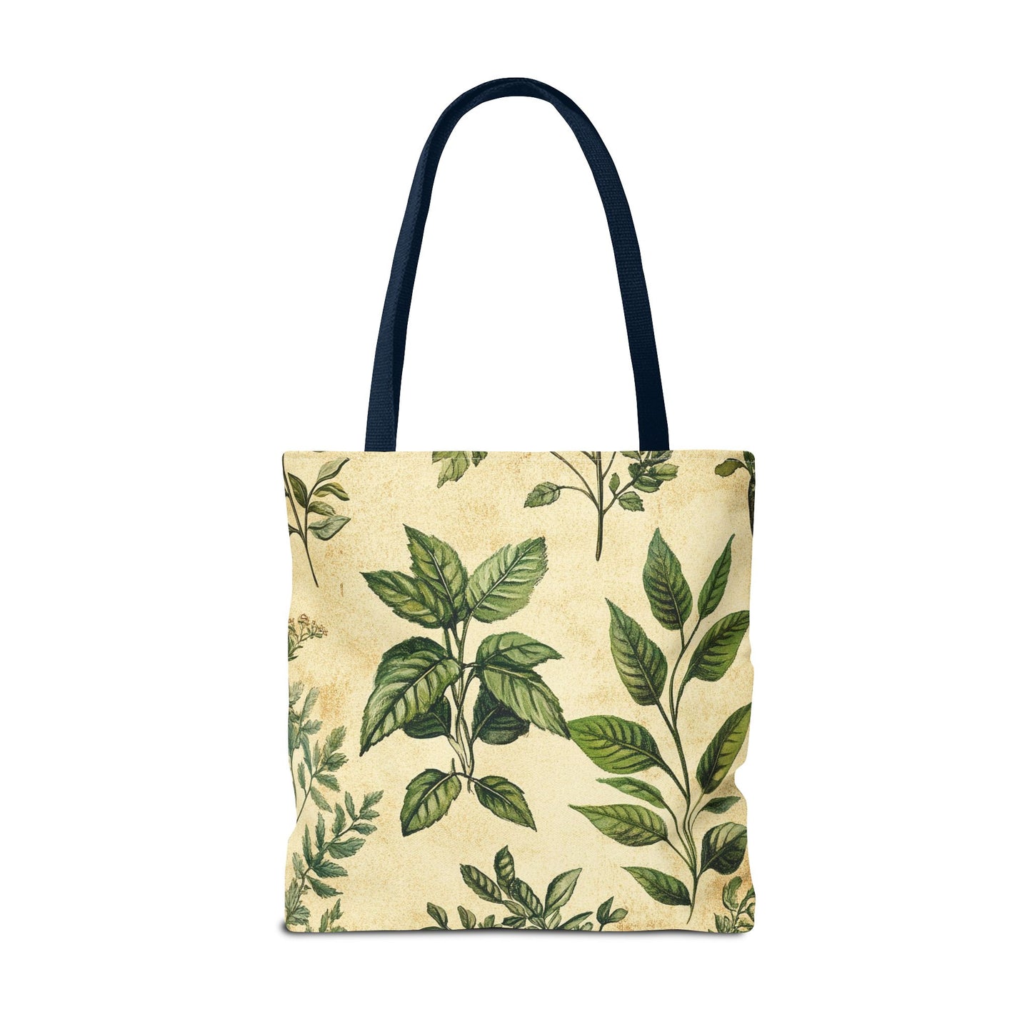 Vintage Floral Tote Bag — Botanical Garden Print AOP