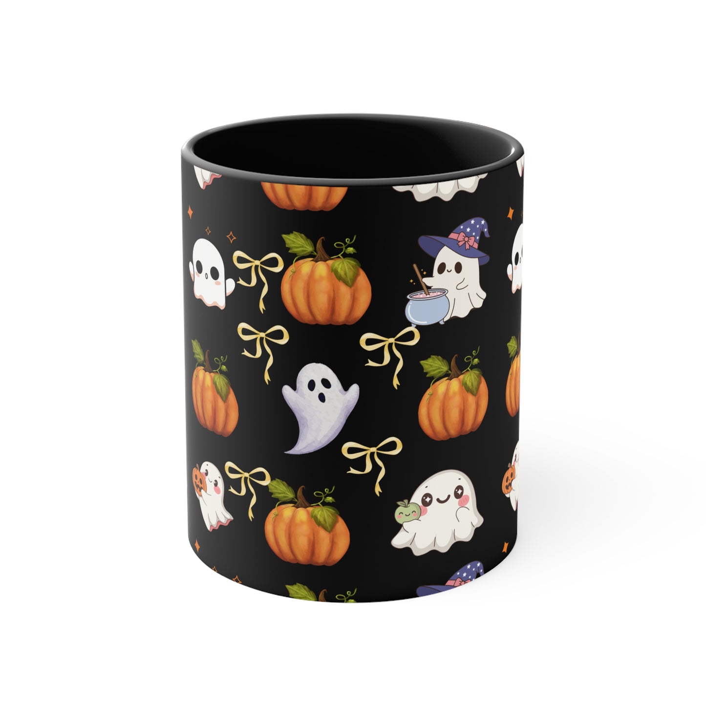Halloween Ghosts Accent Mug - Cute Spooky Coffee Cup for Fall Decor, Ghost Mug for Halloween Party, Whimsical Pumpkin Design, Perfect [...]