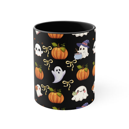 Halloween Ghosts Accent Mug - Cute Spooky Coffee Cup for Fall Decor, Ghost Mug for Halloween Party, Whimsical Pumpkin Design, Perfect [...]