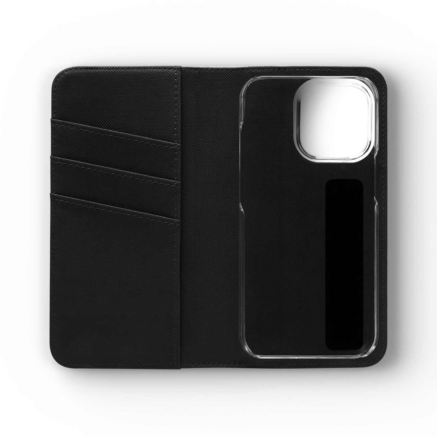 Sunflower & Lemon Flip Phone Case – Floral Wallet Flip Case with Card Slots