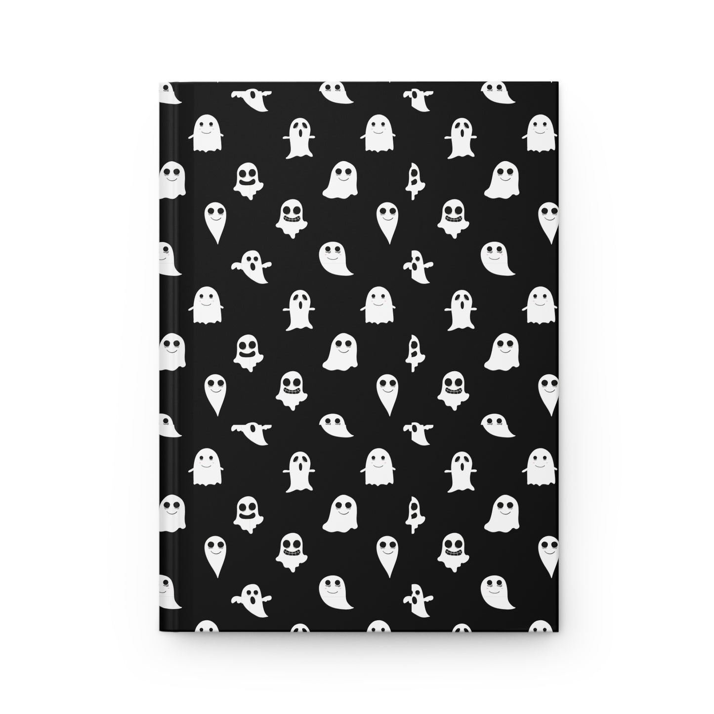 Whimsical Ghost-Themed Hardcover Journal for Spooky Writing, Halloween Notebook, Ghost Gifts, Creative Journal, Haunted Memoir