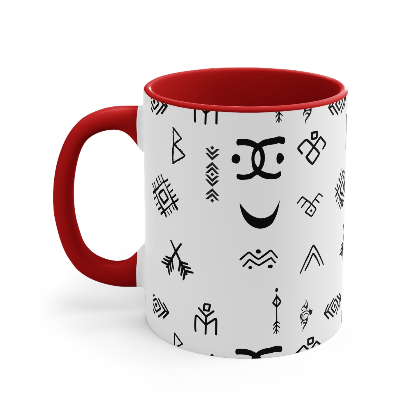 Stylish Accent Mugs for Home Decor, Unique Gift for Friends, Bohemian Coffee Cup, Minimalist Drinkware, Artistic Ceramic Mug