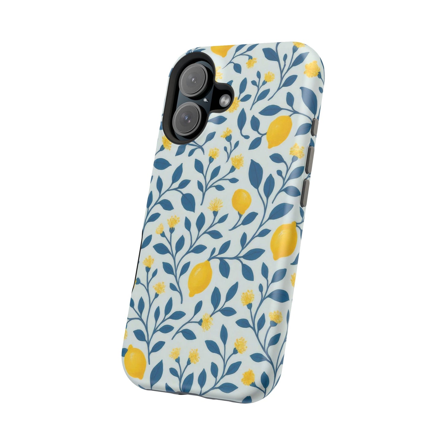 Phone Case — Lemon Branch Magnetic Impact-Resistant Case IPhone Case For Girl,Summer Vibes.