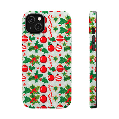 Festive Holiday Phone Case - Magnetic Impact-Resistant, Christmas Decor, Gift for Mom, Winter Vibes, Unique Phone Accessories