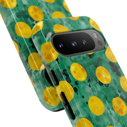 Tough Cases With a Green Color And Yellow ,A Perfect Gift For A Girl