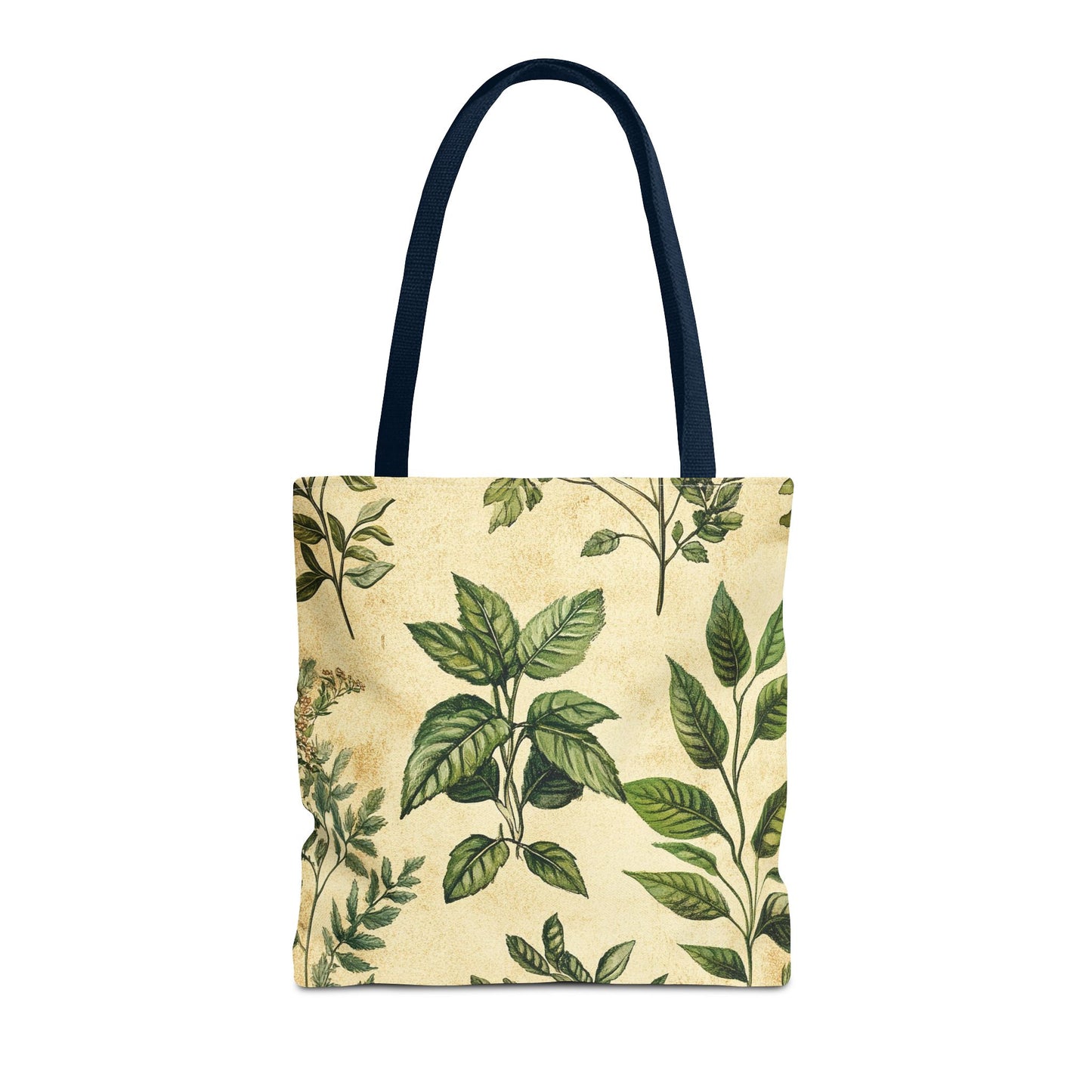 Vintage Floral Tote Bag — Botanical Garden Print AOP