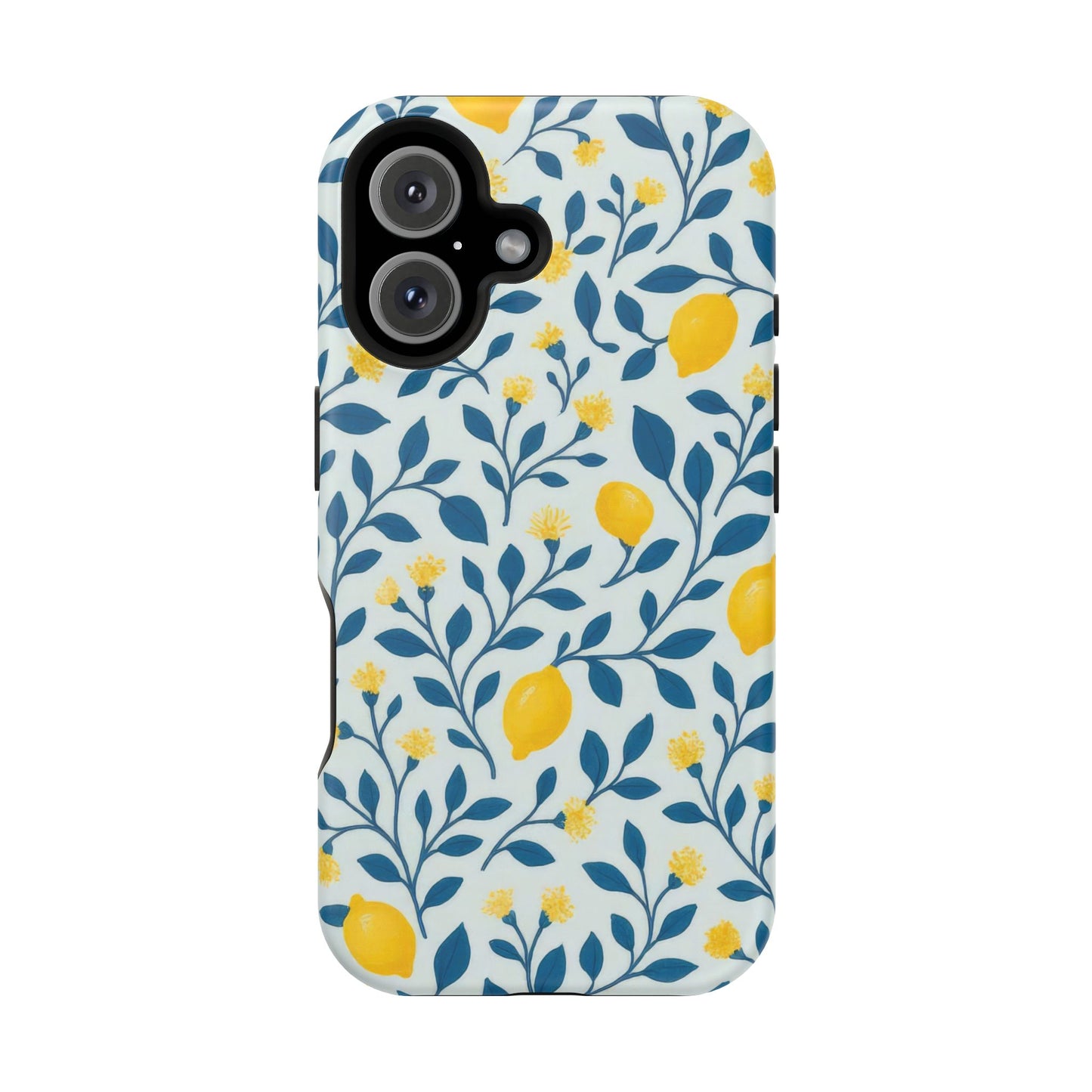 Phone Case — Lemon Branch Magnetic Impact-Resistant Case IPhone Case For Girl,Summer Vibes.