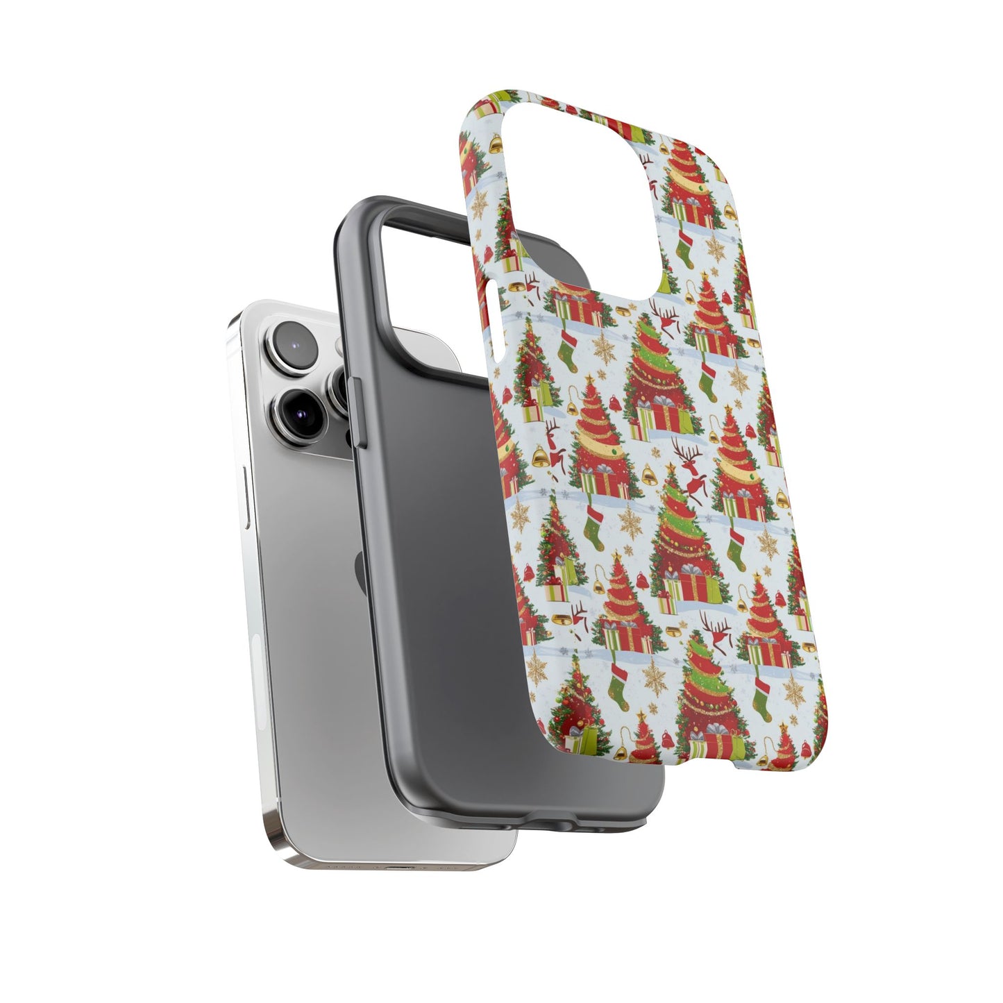 Festive Phone Case for Holiday Cheer, Christmas Gift, Phone Cover, Winter Decoration, Santa Claus Design