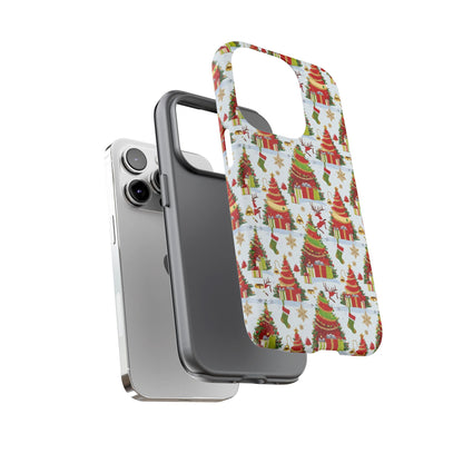 Festive Phone Case for Holiday Cheer, Christmas Gift, Phone Cover, Winter Decoration, Santa Claus Design