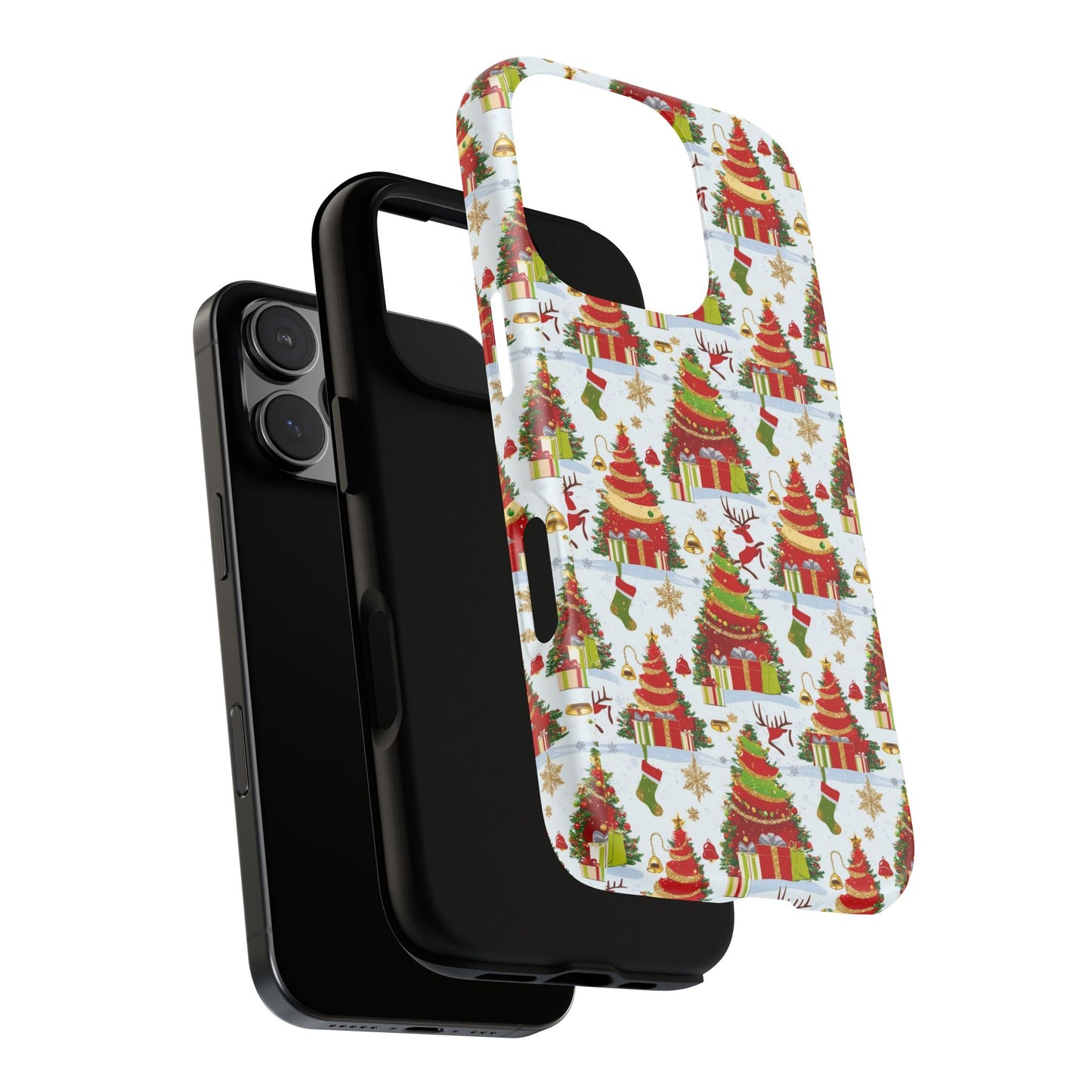 Festive Phone Case for Holiday Cheer, Christmas Gift, Phone Cover, Winter Decoration, Santa Claus Design