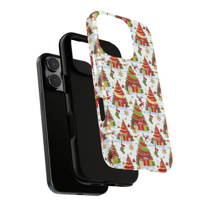 Festive Phone Case for Holiday Cheer, Christmas Gift, Phone Cover, Winter Decoration, Santa Claus Design