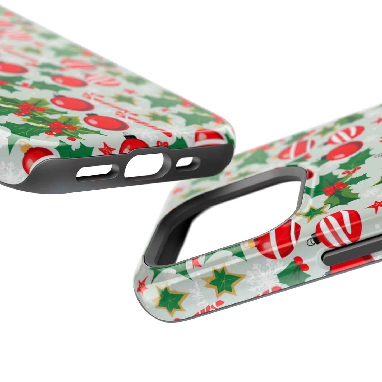 Festive Holiday Phone Case - Magnetic Impact-Resistant, Christmas Decor, Gift for Mom, Winter Vibes, Unique Phone Accessories