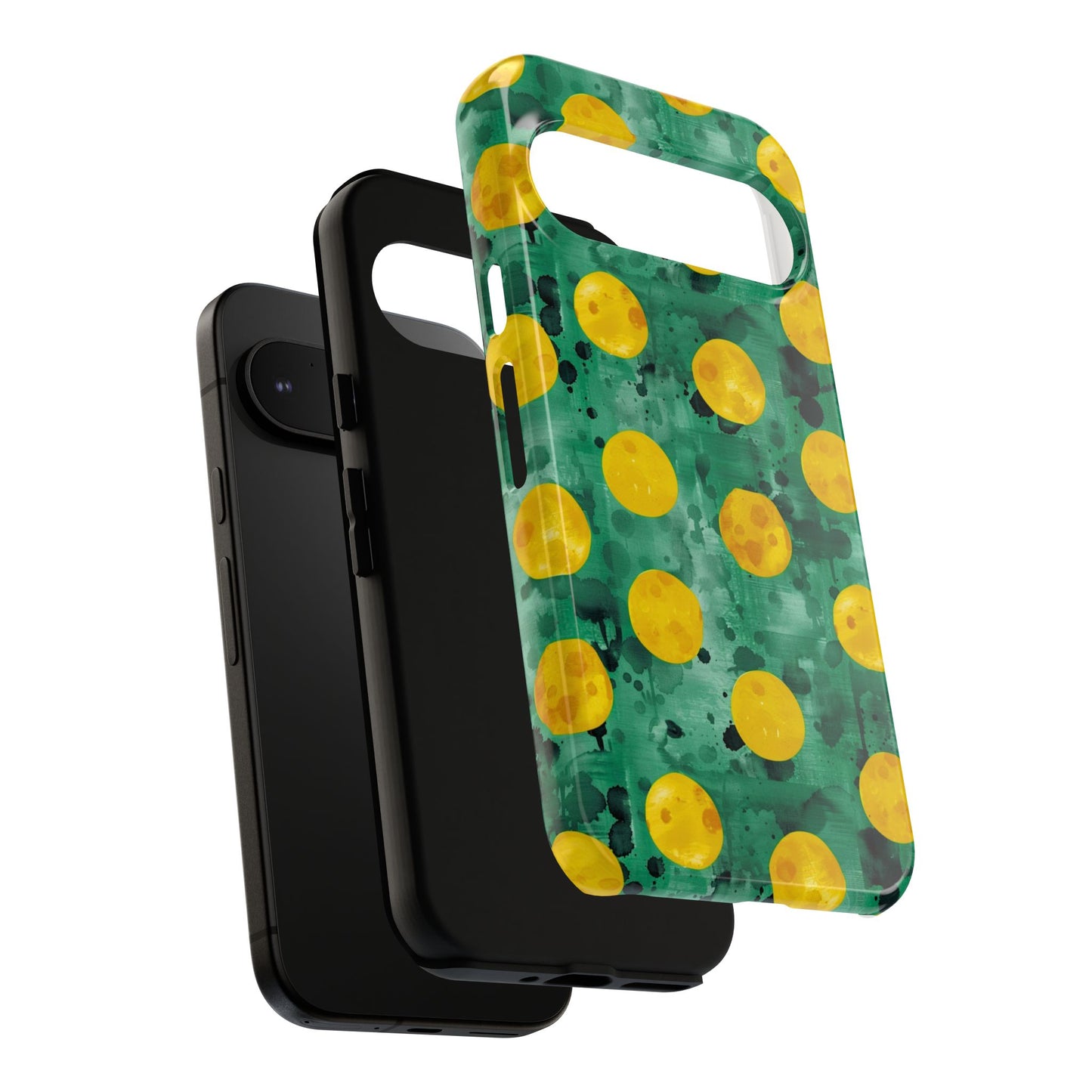 Tough Cases With a Green Color And Yellow ,A Perfect Gift For A Girl