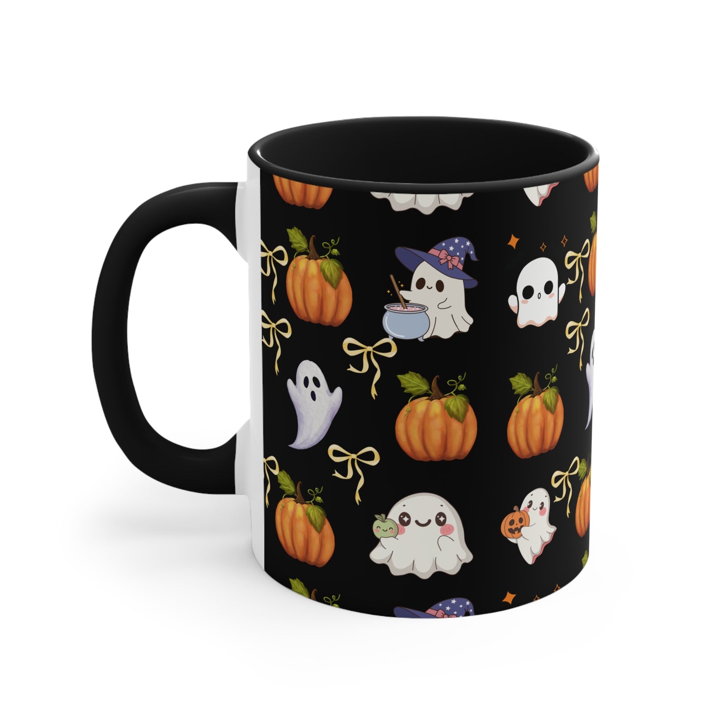 Halloween Ghosts Accent Mug - Cute Spooky Coffee Cup for Fall Decor, Ghost Mug for Halloween Party, Whimsical Pumpkin Design, Perfect [...]
